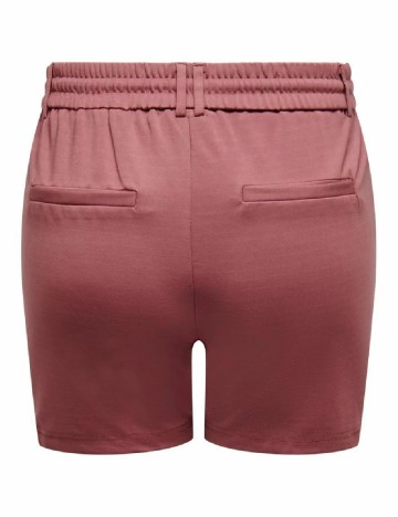 Pantaloni scurti Only Carmakoma, roz pudra inchis