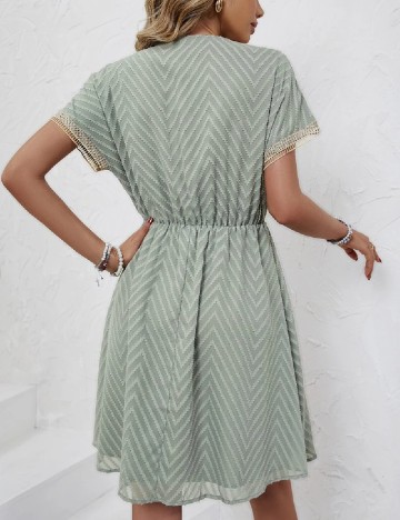 Rochie scurta SHEIN, verde