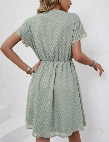 Rochie scurta SHEIN, verde Verde