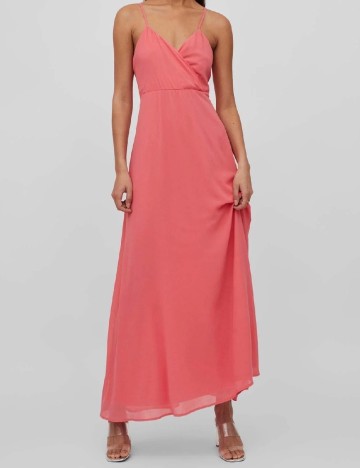 Rochie lunga Vila, roz