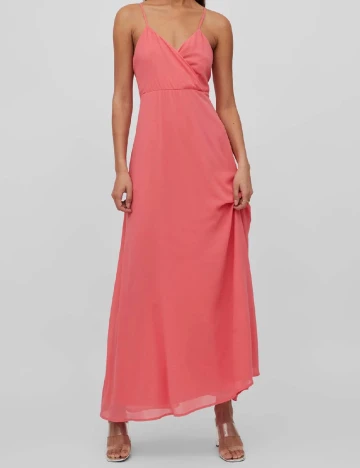 Rochie lunga Vila, roz
