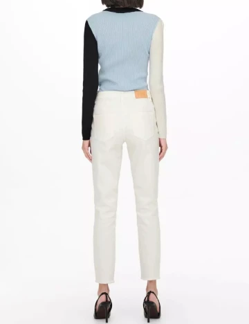 Blugi Jacqueline de Yong, alb