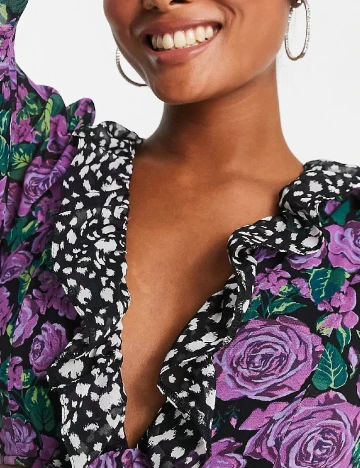 Rochie scurta PETITES MISS SELFRIDGE, mov Mov