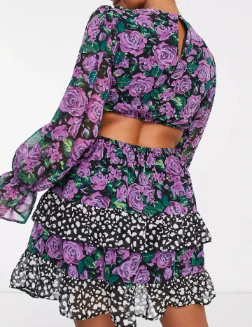 Rochie scurta PETITES MISS SELFRIDGE, mov Mov