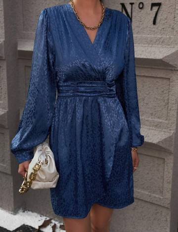 Rochie scurta SHEIN, bleumarin