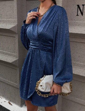 Rochie scurta SHEIN, bleumarin Albastru