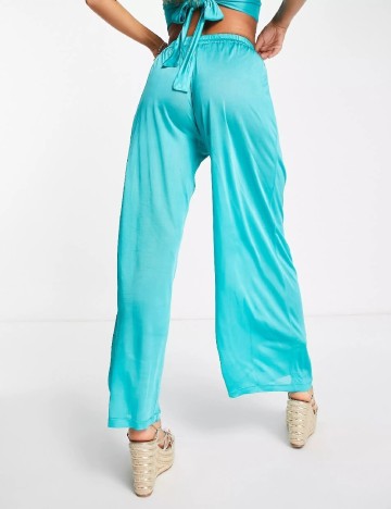 Pantaloni ASOS, turcoaz