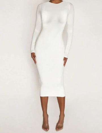 Rochie lunga SHEIN, alb