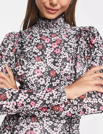 Rochie scurta Miss Selfridge, floral