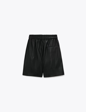 Pantaloni scurti Zara, negru, M