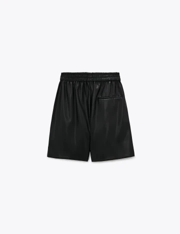 Pantaloni scurti Zara, negru, M Negru
