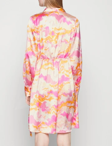 Rochie scurta Pieces, mix culori