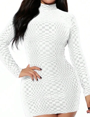 Rochie scurta SHEIN, alb