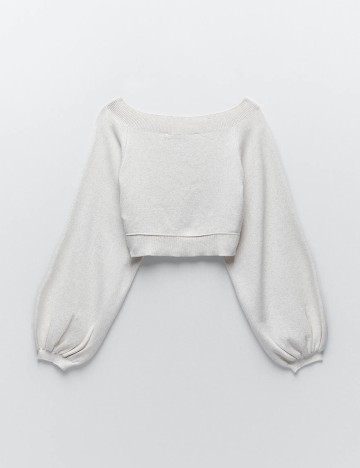 Bluza Zara, crem, M
