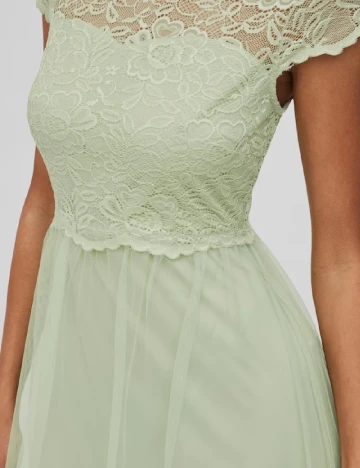 Rochie scurta Vila, verde