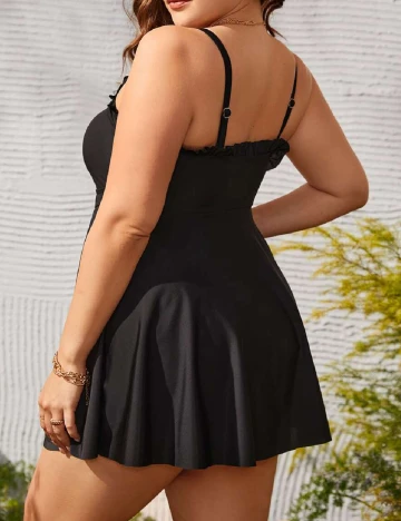Costum de baie SHEIN CURVE, negru