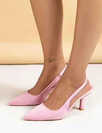 Pantofi SHEIN, roz Roz
