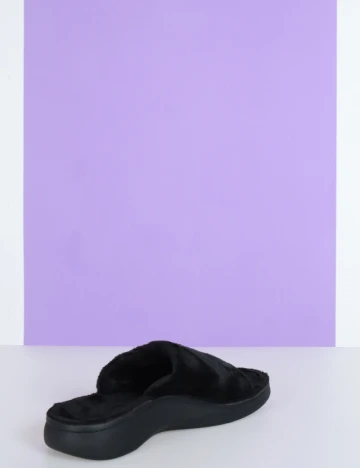 Papuci de Casa SHEIN, negru Negru