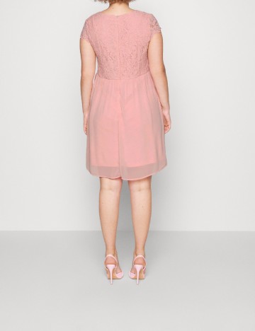 Rochie scurta EVOKED VILA, roz