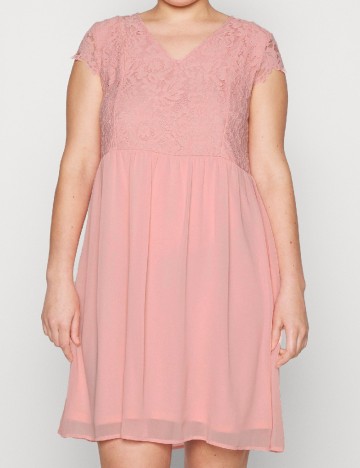 Rochie scurta EVOKED VILA, roz