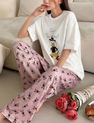 Pijama Dazy, roz