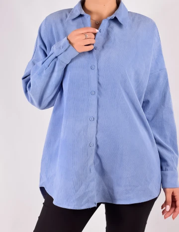 Camasa Zara, albastru, M Albastru