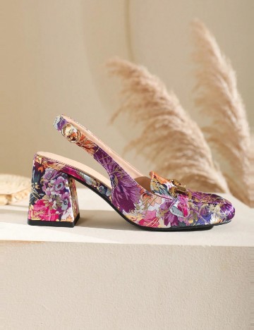 Pantofi SHEIN, floral print