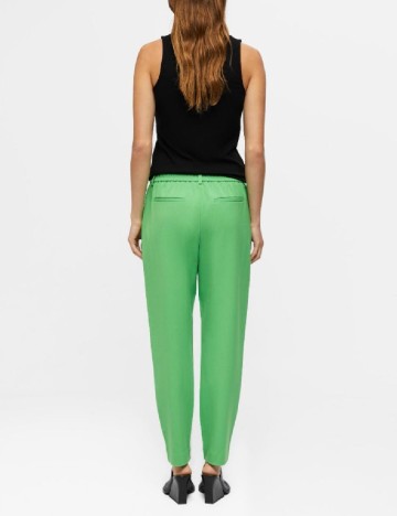 Pantaloni Object, verde