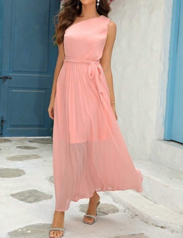 
						Rochie lunga SHEIN, roz