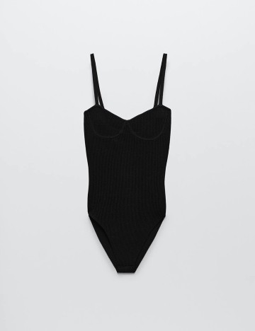 Body Zara, negru, S