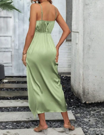 Rochie lunga SHEIN, verde
