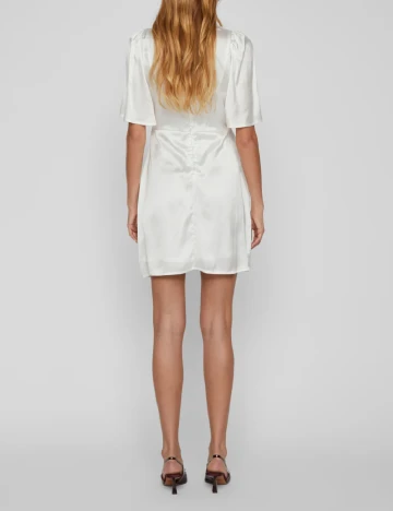 Rochie scurta Vila, alb