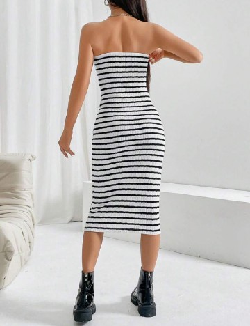 Rochie medie SHEIN, alb