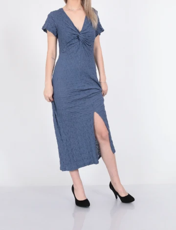 Rochie medie Object, bleumarin Albastru