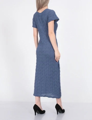 Rochie medie Object, bleumarin