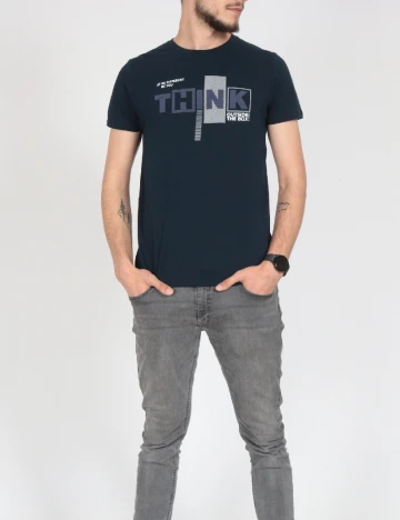 Tricou Milano Bulls, bleumarin
