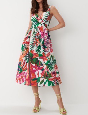 
						Rochie medie Mohito, floral print