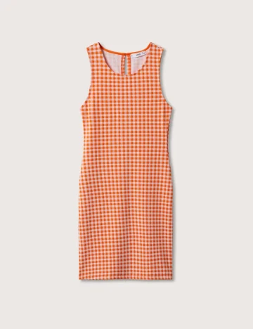 Rochie scurta Mango, portocaliu Portocaliu