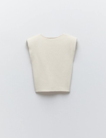 Top Zara, crem, XL