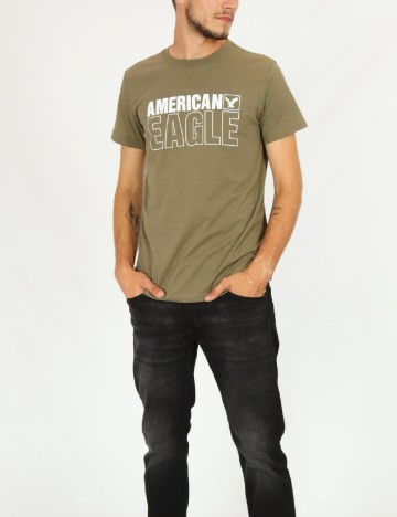
						Tricou American Eagle, verde