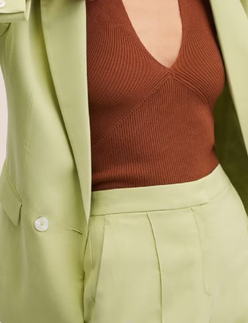 Pantaloni Mango, verde