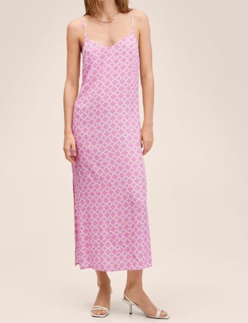 
						Rochie lunga Mango, roz