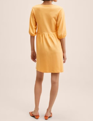 Rochie scurta Mango, portocaliu