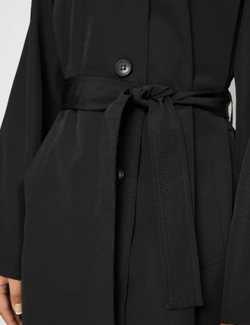 Trench Vero Moda, negru Negru