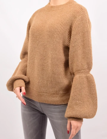 Pulover Vero Moda, maro, S
