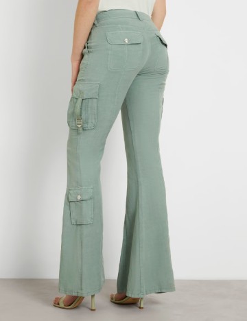 Pantaloni Guess, verde