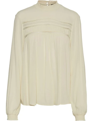 Camasa Vero Moda, crem, M Crem