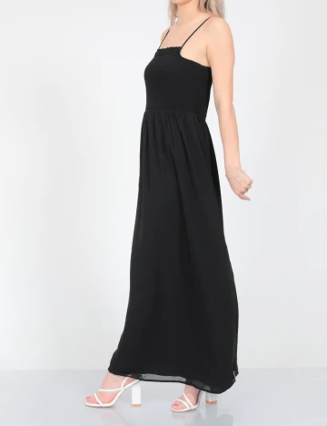 Rochie lunga Only, negru