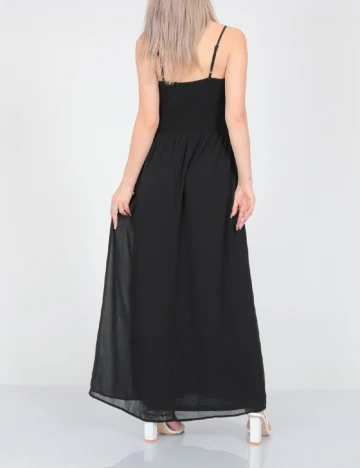 Rochie lunga Only, negru
