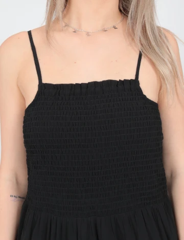 Rochie lunga Only, negru